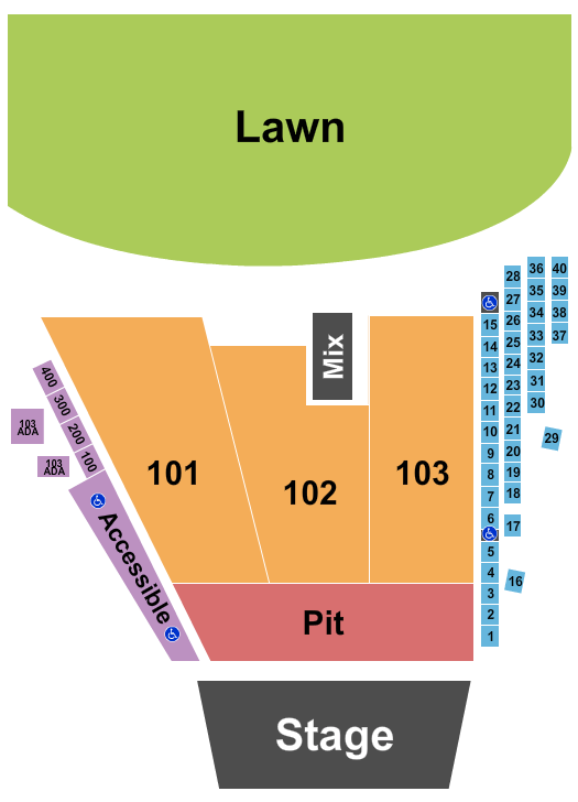 Live Oak Bank Pavilion At Riverfront Park Dan + Shay Seating Chart